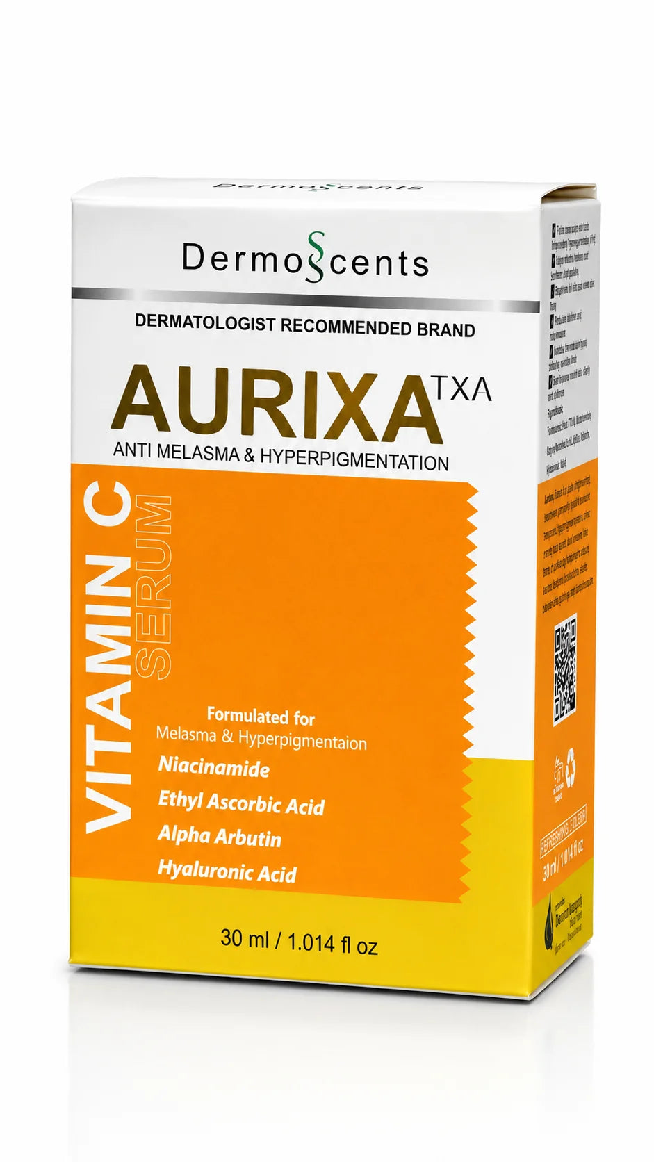 Aurixa TXA Anti Melasma & Hyperpigmentation Serum | Tranexamic Acid, Niacinamide, Alpha Arbutin & Vitamin C | Hydrating Brightening Formula