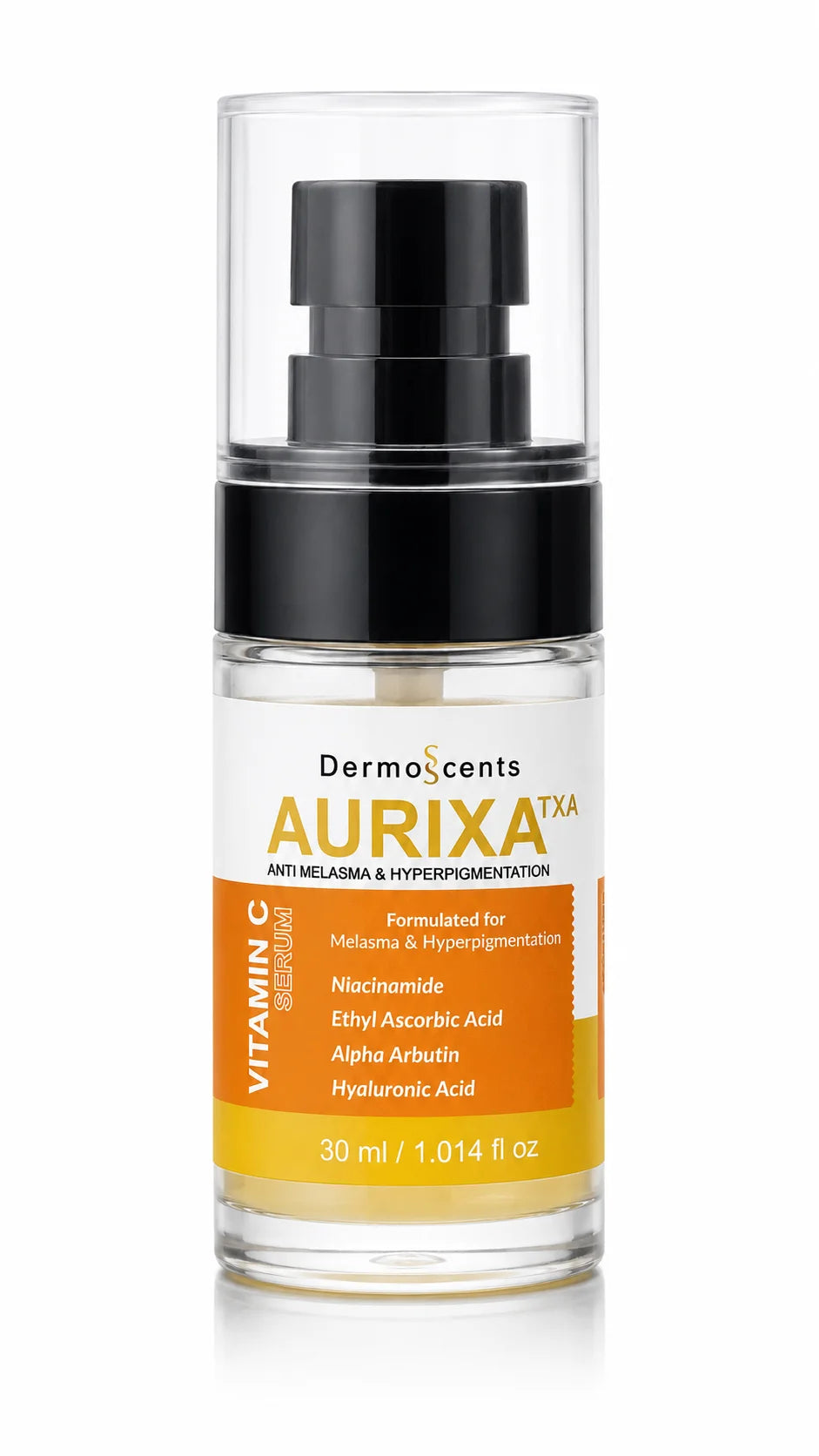 Aurixa TXA Anti Melasma & Hyperpigmentation Serum | Tranexamic Acid, Niacinamide, Alpha Arbutin & Vitamin C | Hydrating Brightening Formula